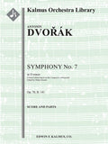 Symphony No. 7 in D minor, Op. 70, B. 141 (critical edition) Cover Image