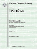 Serenade in D minor for Winds, Violoncello and Double Bass in D minor, Op. 44, B. 77 (critical edition) Cover Image