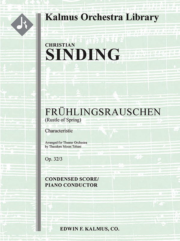 Fruehlingsrauschen, Op. 32/3 (Rustle of Spring) Cover Image