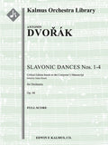 Slavonic Dances Op. 46 Nos. 1-4, critical edition Cover Image