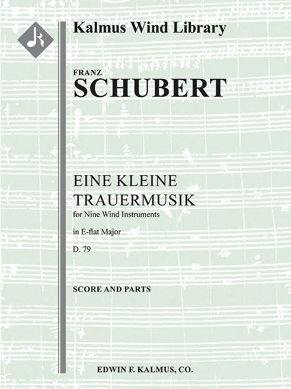 Eine Kleine Trauermusik, D. 79 Cover Image