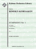 Symphony No. 1 in E minor, Op. 1 (2nd version) Cover Image