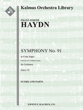 Symphony No. 91 in E-flat (Hob. I:91; critical ed.) Cover Image