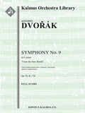 Symphony No. 9 in E minor, Op. 95/B. 178 (From the New World; critical edition) Cover Image