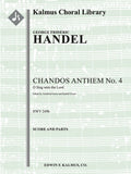 Chandos Anthem No. 4: O Sing unto the Lord, HWV 249b (Grote/Elvers) Cover Image