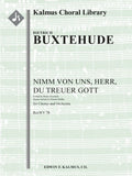 Nimm von uns, Herr, Du treuer Gott, BuxWV 78 Cover Image