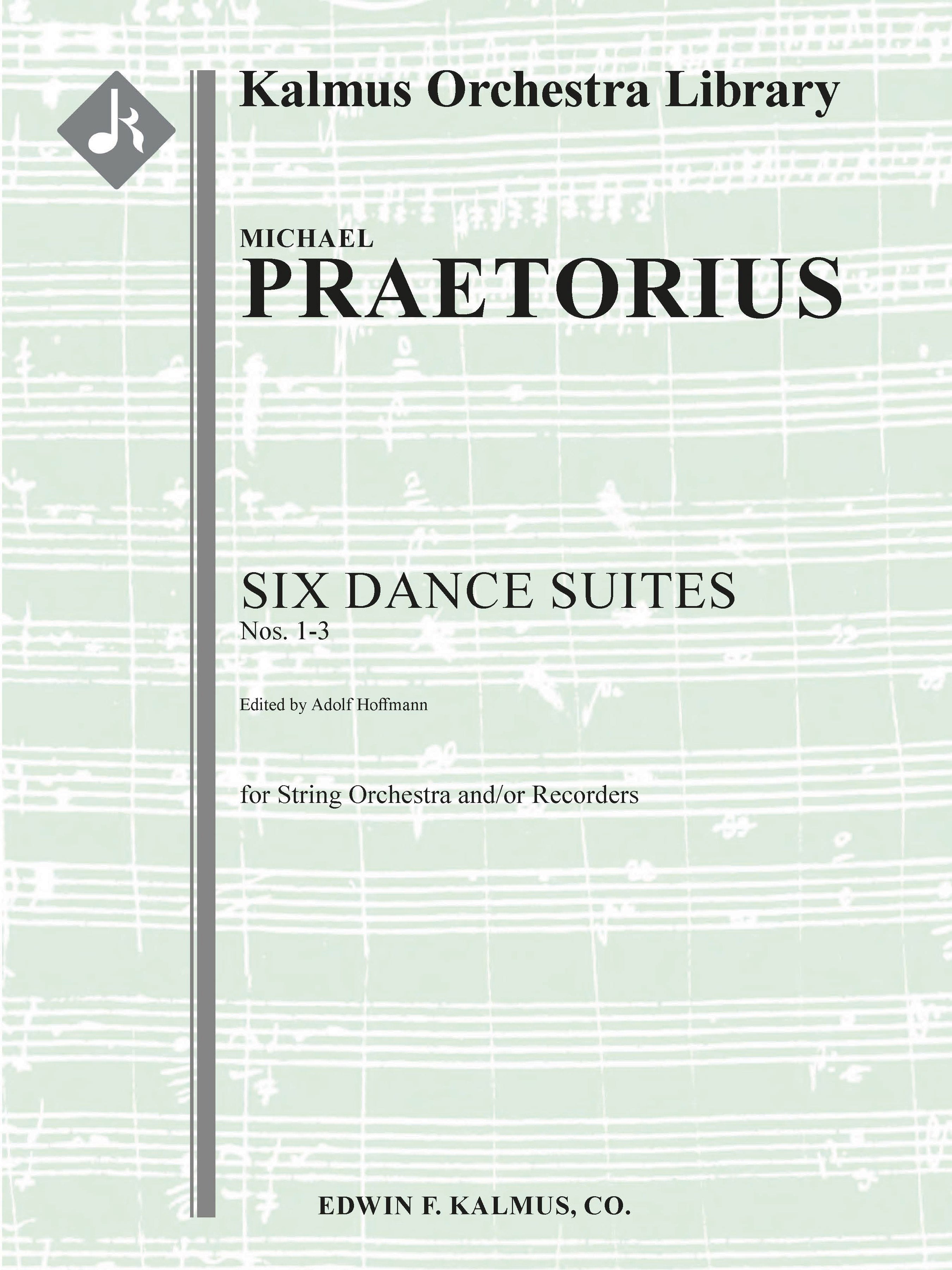 Six Dance Suites: Nos. 1-3 Cover Image
