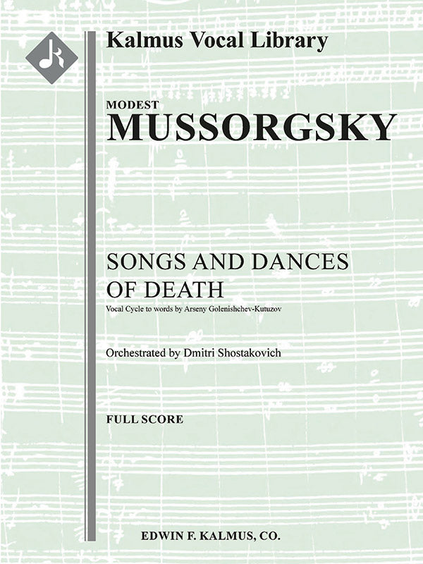 Songs and Dances of Death (A-flat, E-flat minor, D minor, C minor) Cover Image