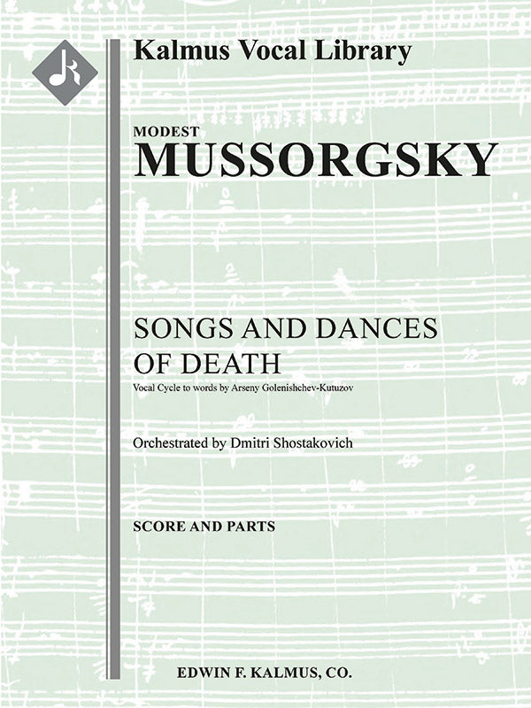 Songs and Dances of Death (A-flat, E-flat minor, D minor, C minor) Cover Image