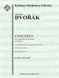 Concerto for Cello in B minor, Op. 104/B. 191 (Critical Edition) Cover Image