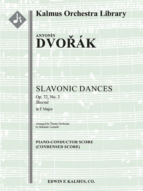 Slavonic Dances, Op. 72/B. 147: No. 3 in F (Skocna) Cover Image