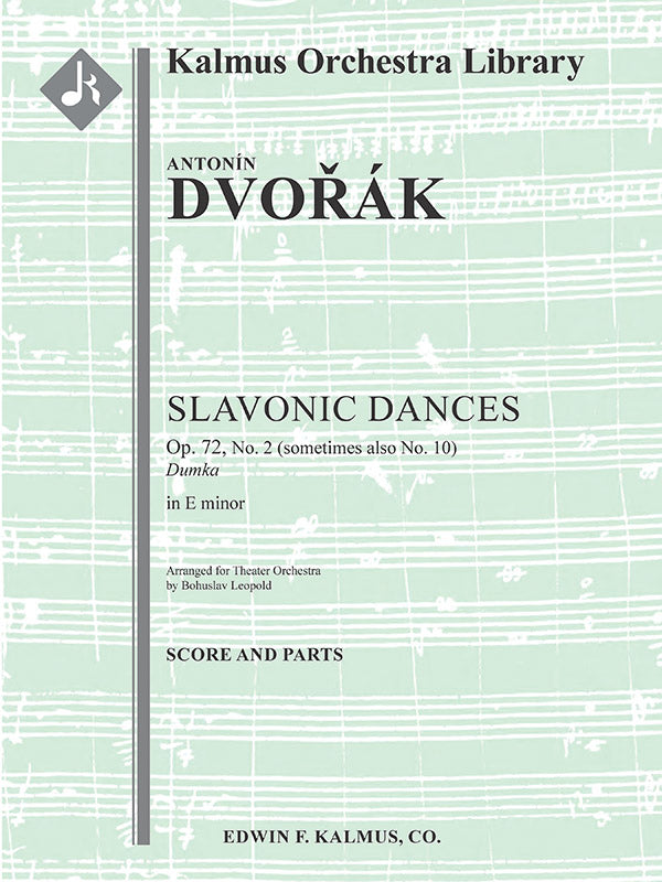 Slavonic Dances, Op. 72/B. 147: No. 2 in E minor Cover Image