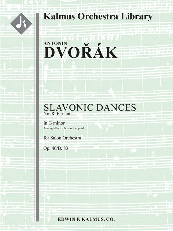 Slavonic Dances, Op. 46/B. 83: No. 8 in G minor (Furiant) Cover Image