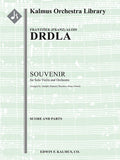 Souvenir for Solo Violin and Orchestra Cover Image