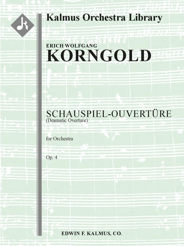 Schauspiel-Overture, Op. 4 Cover Image