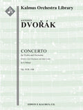 Concerto for Violin in A minor, Op. 53/B. 108 (Critical Edition) Cover Image