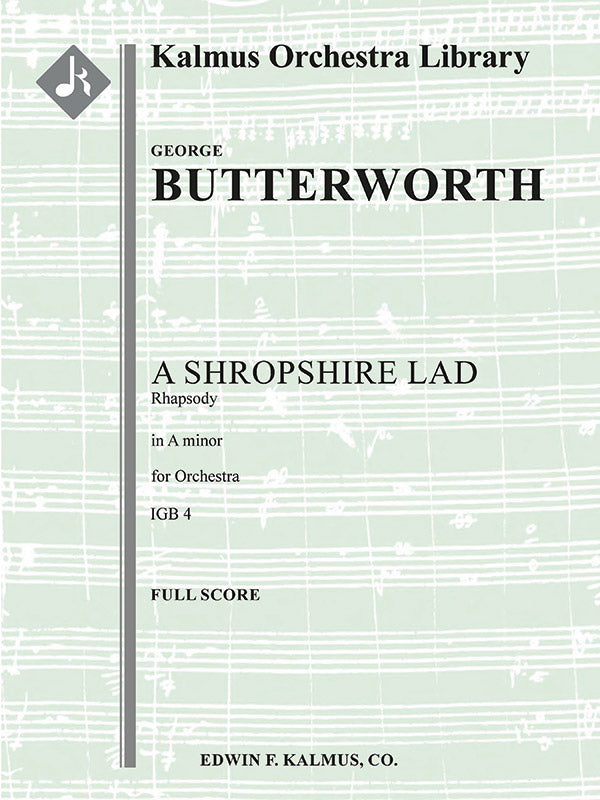 Shropshire Lad, A (Rhapsody) Cover Image