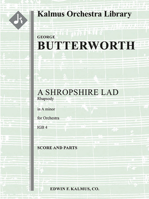 Shropshire Lad, A (Rhapsody) Cover Image