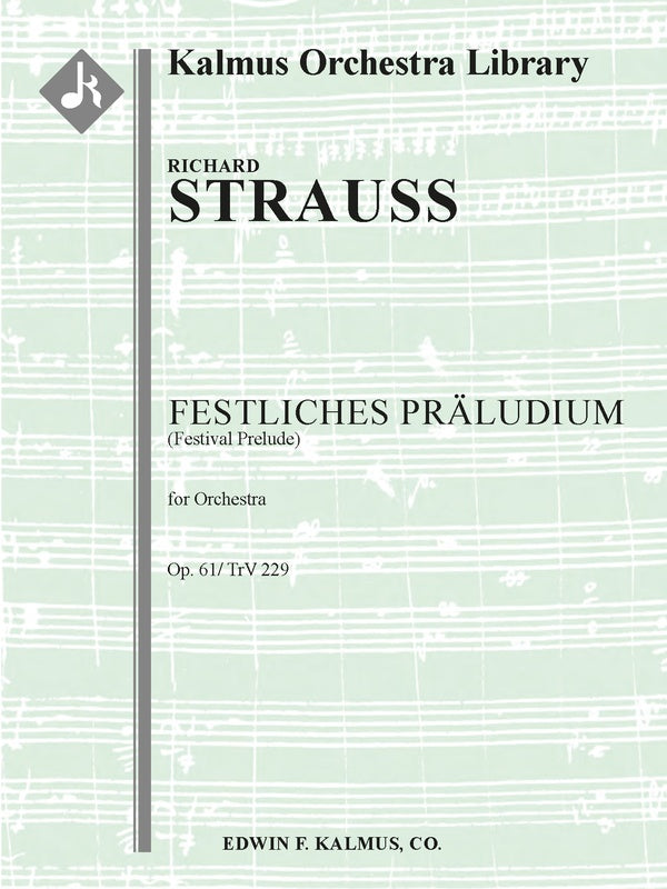 Festliches Praeludium, Op. 61/ TrV 229 Cover Image