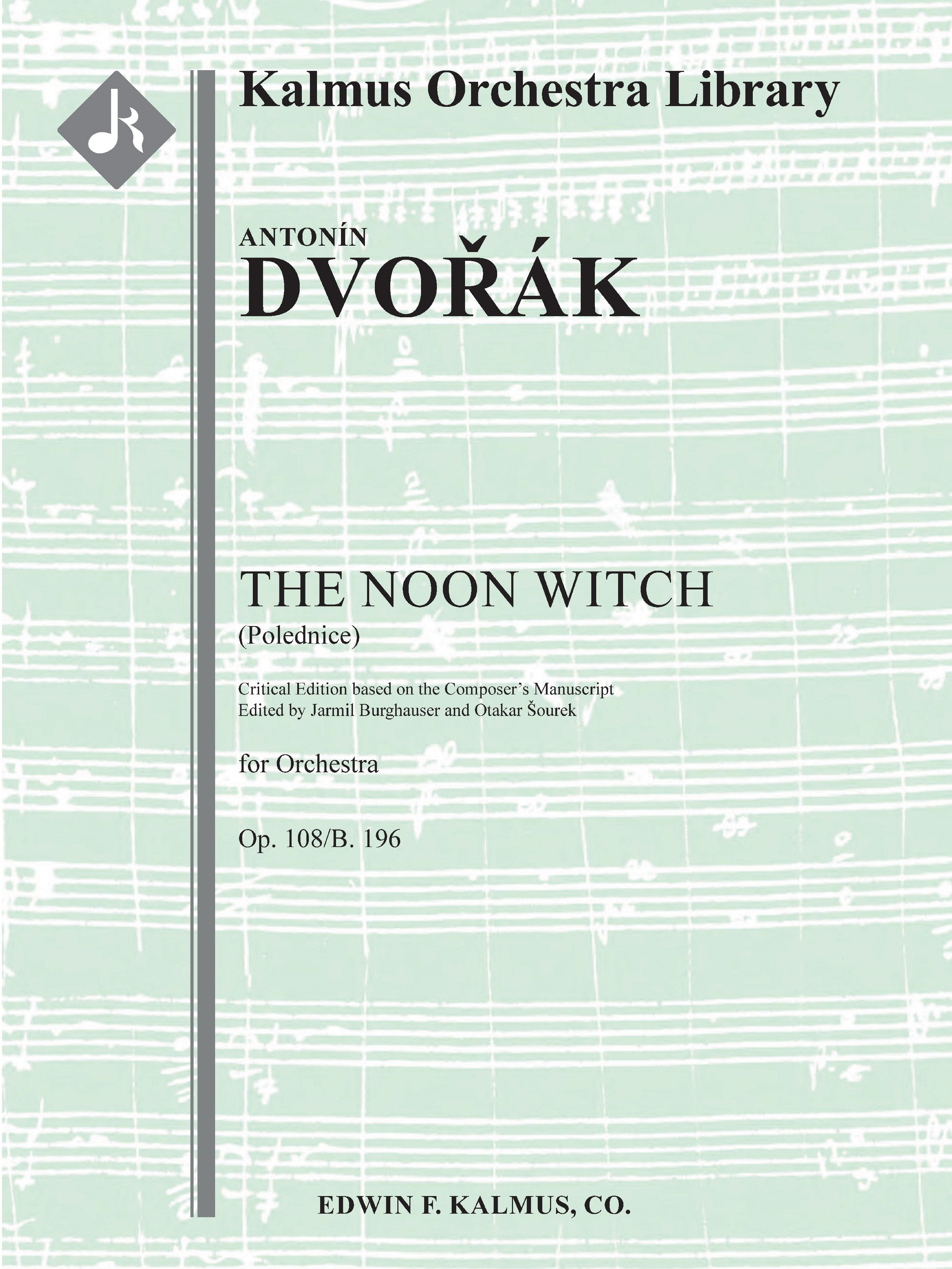 Noon Witch, The (Polednice, Op. 108/B. 196; critical ed.) Cover Image