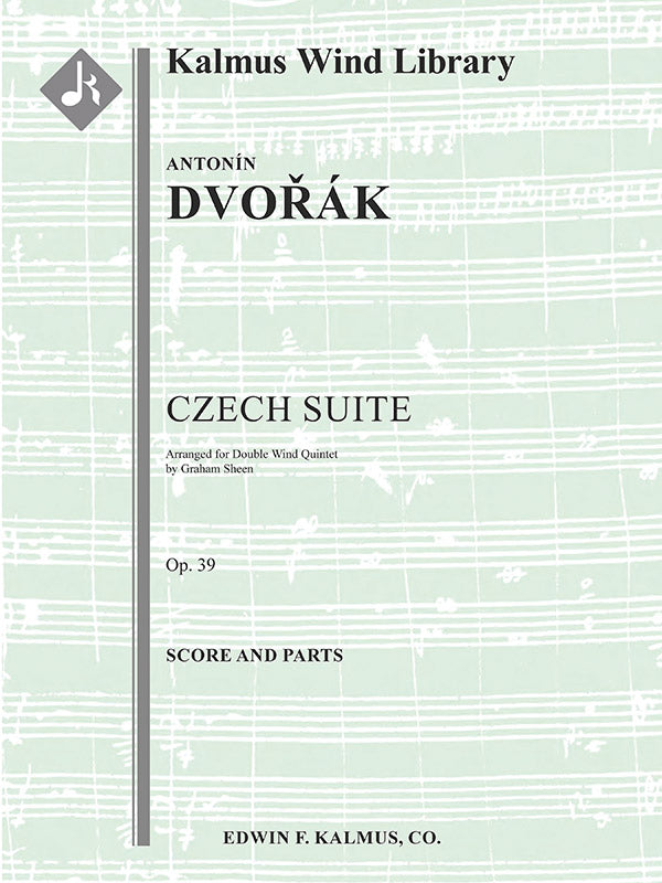 Czech Suite for Wind Ensemble, Op. 39/B. 93 Cover Image