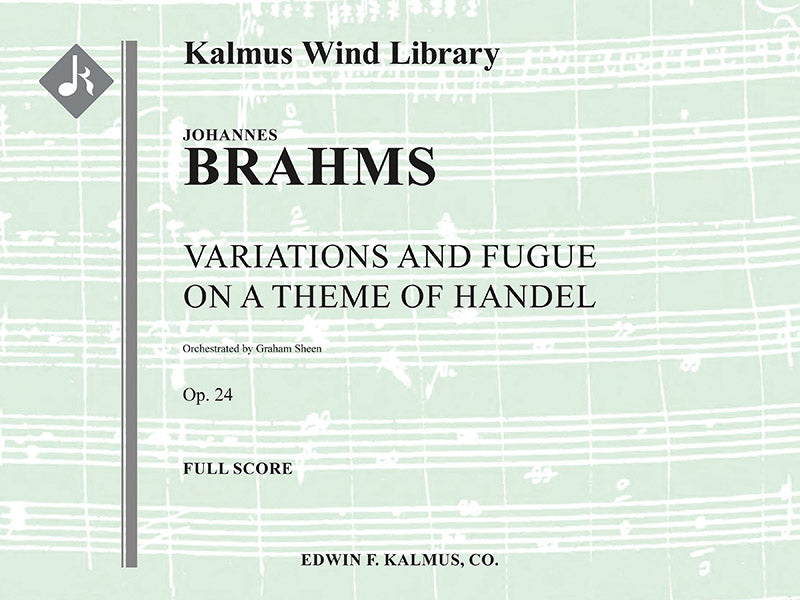 Variations and Fugue on a Theme by Handel, Op. 24 (revised edition) Cover Image