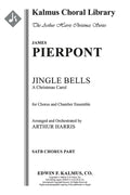 Jingle Bells: A Christmas Carol for Mixed Chorus, Brass, Percussion, and Harp Cover Image