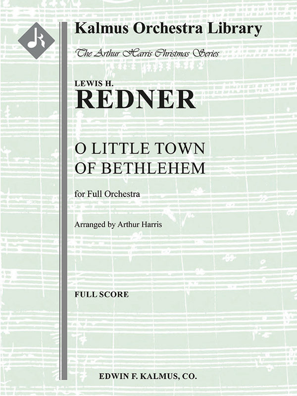 O Little Town of Bethlehem Cover Image
