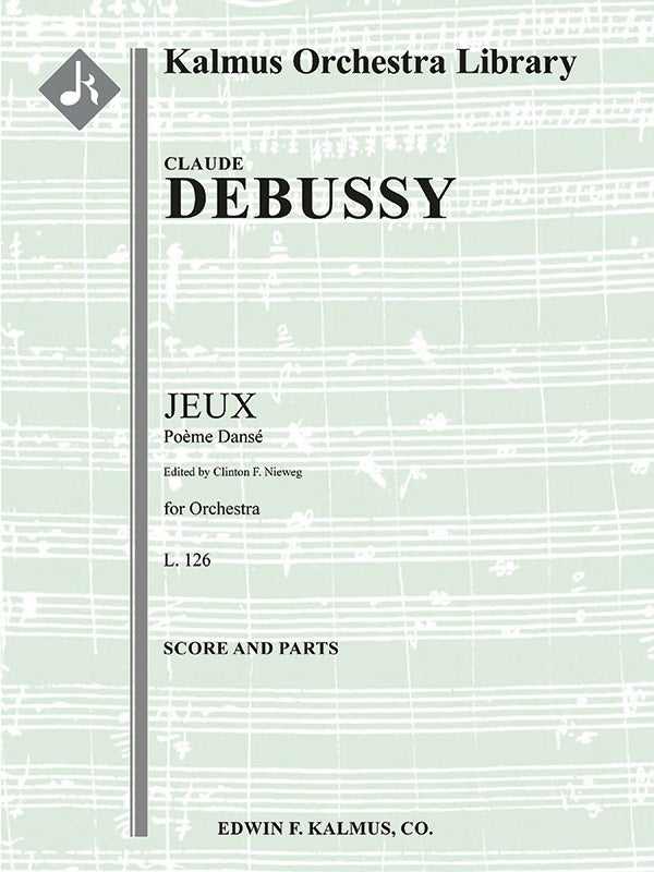 Jeux: Poeme Danse (complete ballet) Cover Image