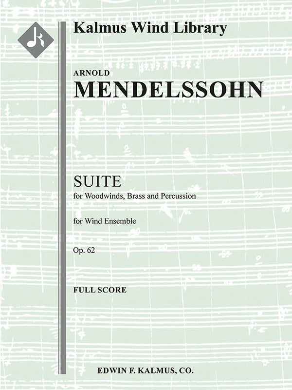 Suite for Woodwinds, Brass and Percussion, Op. 62 Cover Image