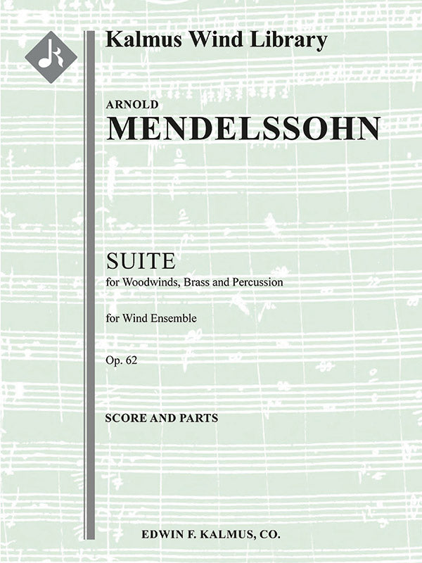 Suite for Woodwinds, Brass and Percussion, Op. 62 Cover Image