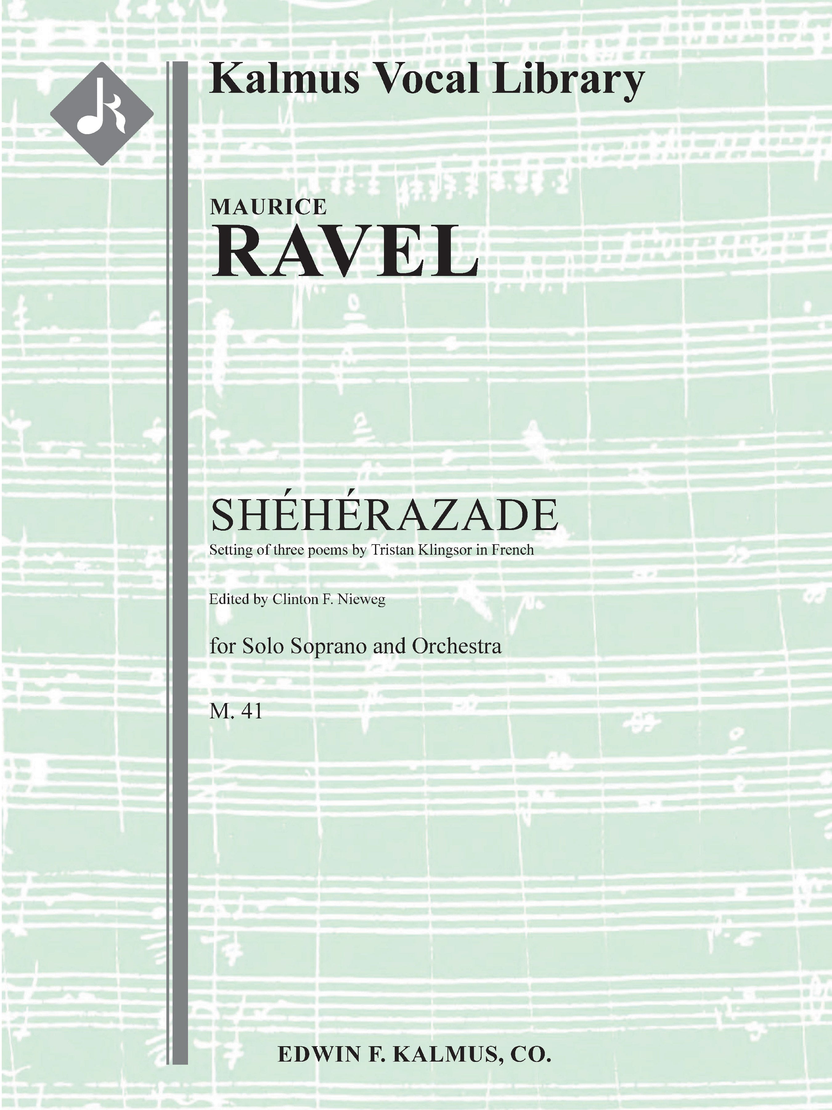 Sheherazade, M. 41 Cover Image