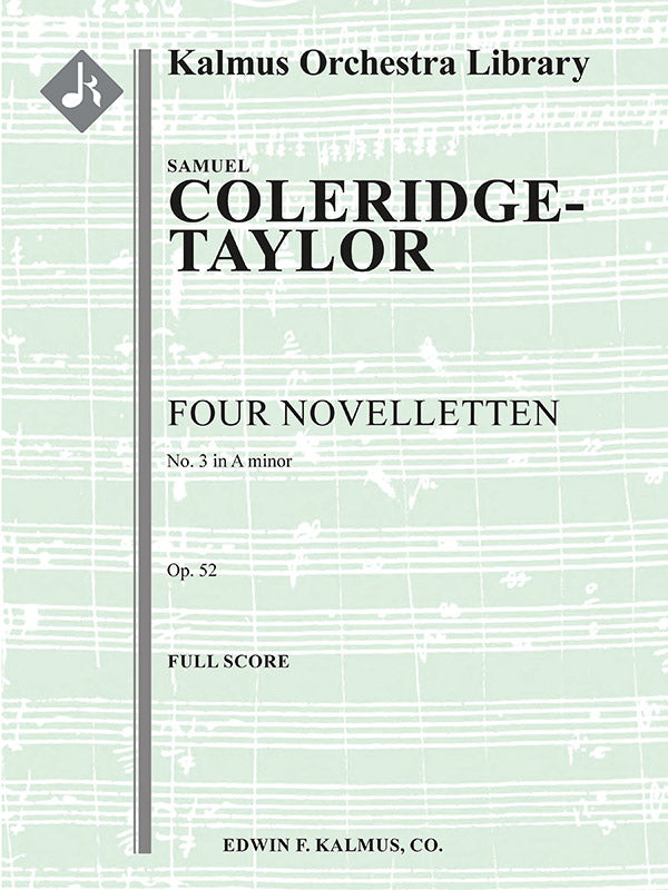 Four Novelletten, Op. 52, No. 3 in A minor Cover Image