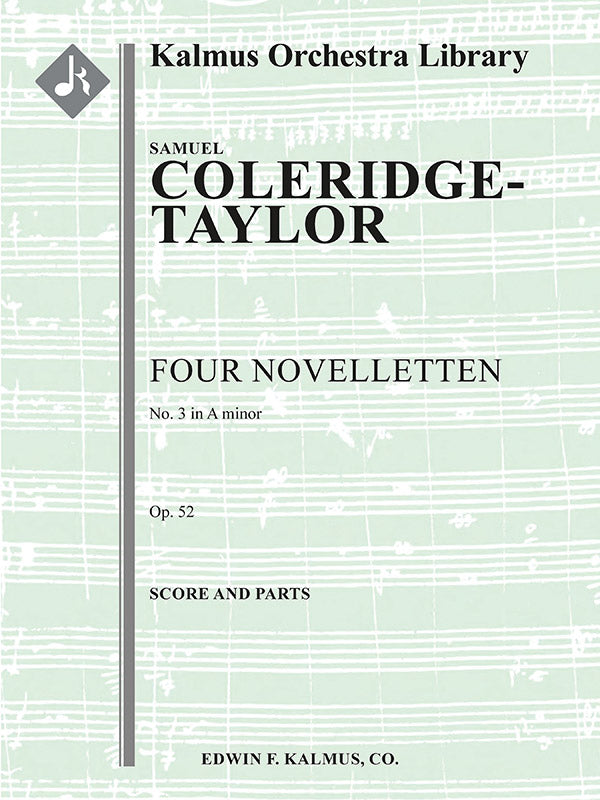 Four Novelletten, Op. 52, No. 3 in A minor Cover Image
