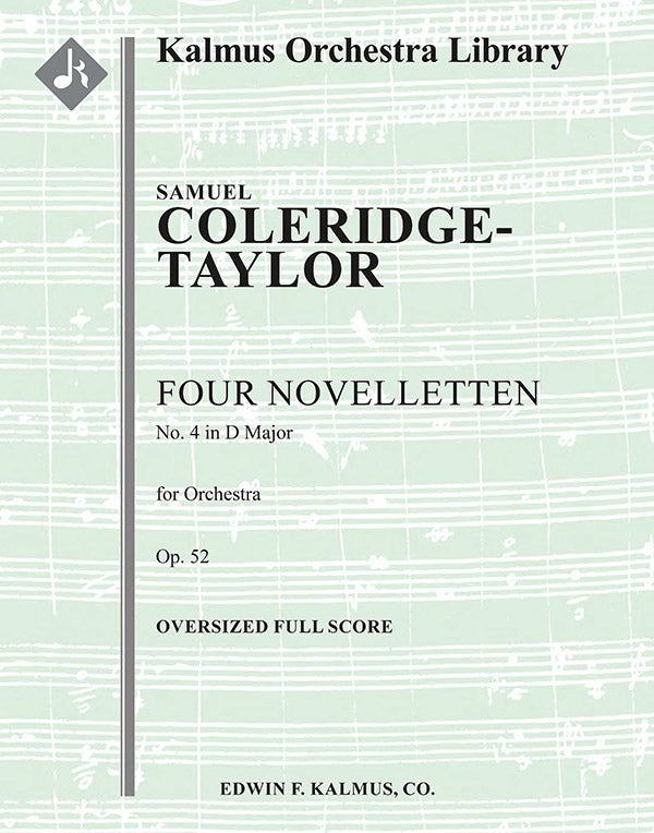 Four Novelletten, Op. 52, No. 4 in D Major Cover Image
