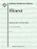 Solo de Concert for Bassoon, Op. 35 Cover Image
