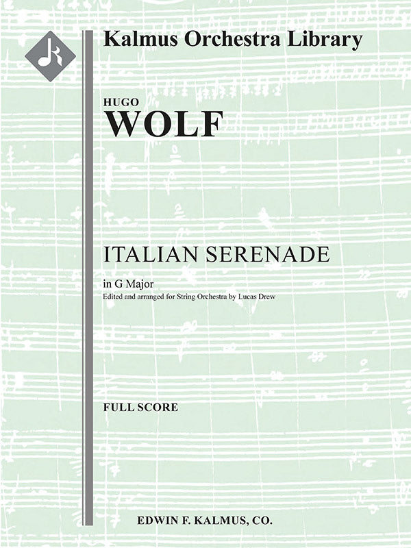 Italian (Italianische) Serenade Cover Image