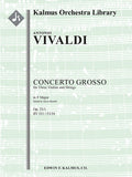 Concerto for Three Violins in F (Op. 23/1), RV 551 / F.I:34 Cover Image