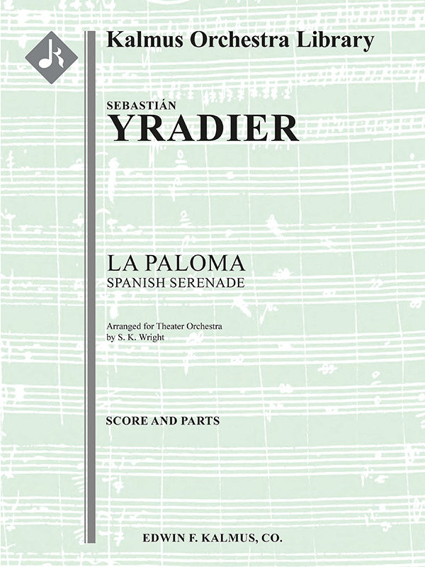 La Paloma, Spanish Serenade Cover Image