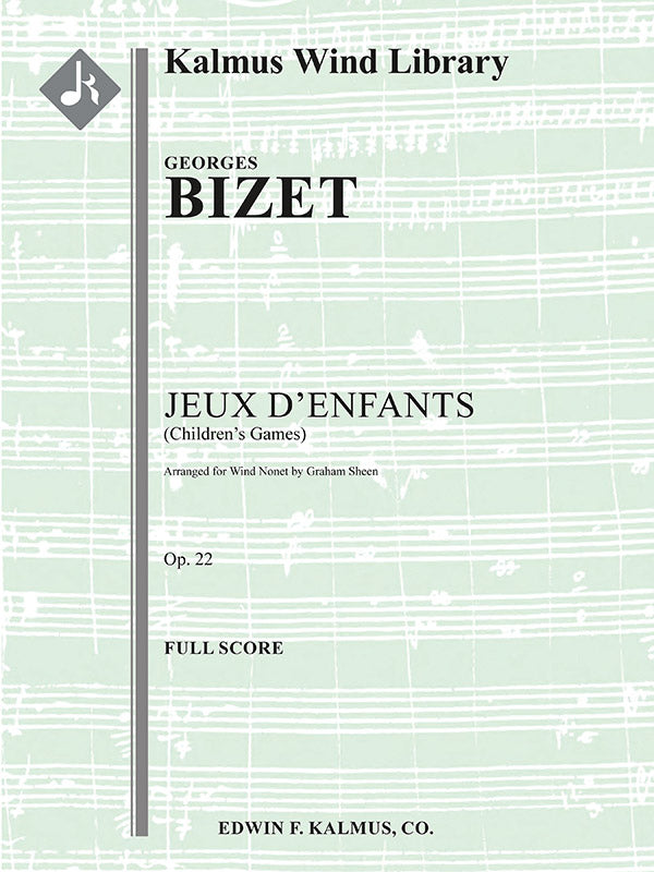 Jeux d'Enfants (Children's Games), Op. 22 for Wind Nonet Cover Image