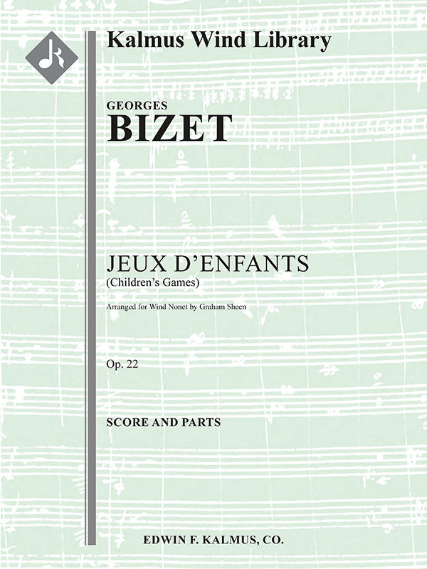 Jeux d'Enfants (Children's Games), Op. 22 for Wind Nonet Cover Image