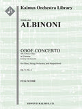 Concerto a Cinque in D minor, Op. 9, No. 2 (Concerto for Oboe in D minor, Op. 9/2) Cover Image