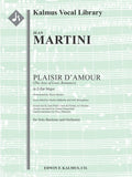 Plaisir d'Amour (The Joys of Love; Romance) [E-flat] Cover Image