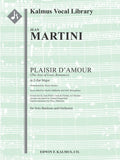 Plaisir d'Amour (The Joys of Love; Romance) [E-flat] Cover Image