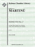 Noneto No. 2, H. 374 Cover Image