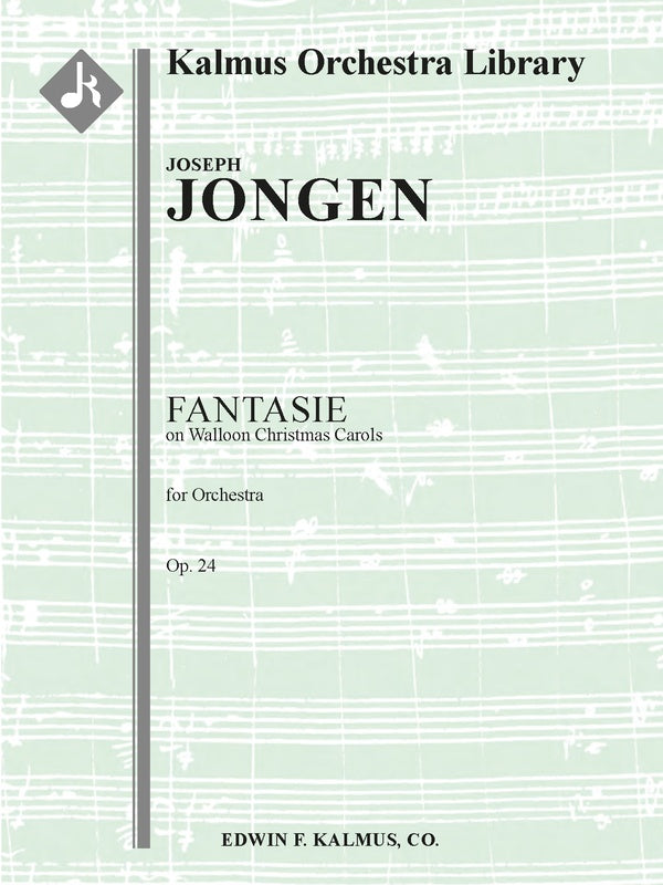 Fantasie on Walloon Christmas Carols, Op. 24 Cover Image