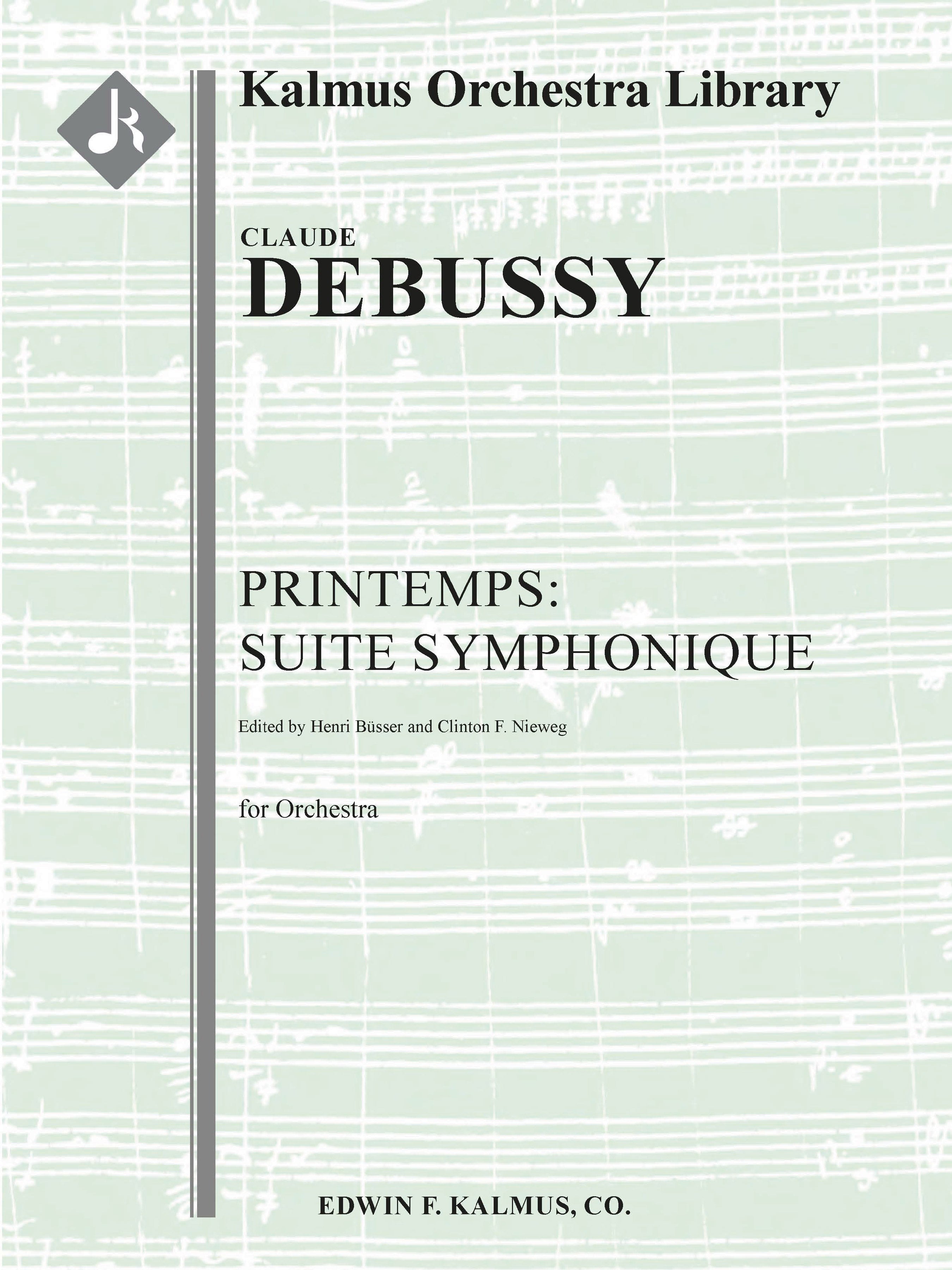 Printemps: Suite Symphonique Cover Image