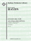 Overture for an English Opera, Hob. Ia:3 (L'Anima de Filosofo, Hob. XXVIII:13; Orfeo ed Euridice) [critical edition] Cover Image