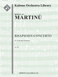 Rhapsody-Concerto, H. 337 for Viola and Orchestra Cover Image