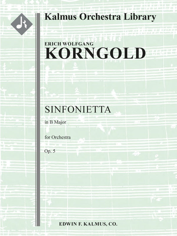 Sinfonietta in B, Op. 5 Cover Image